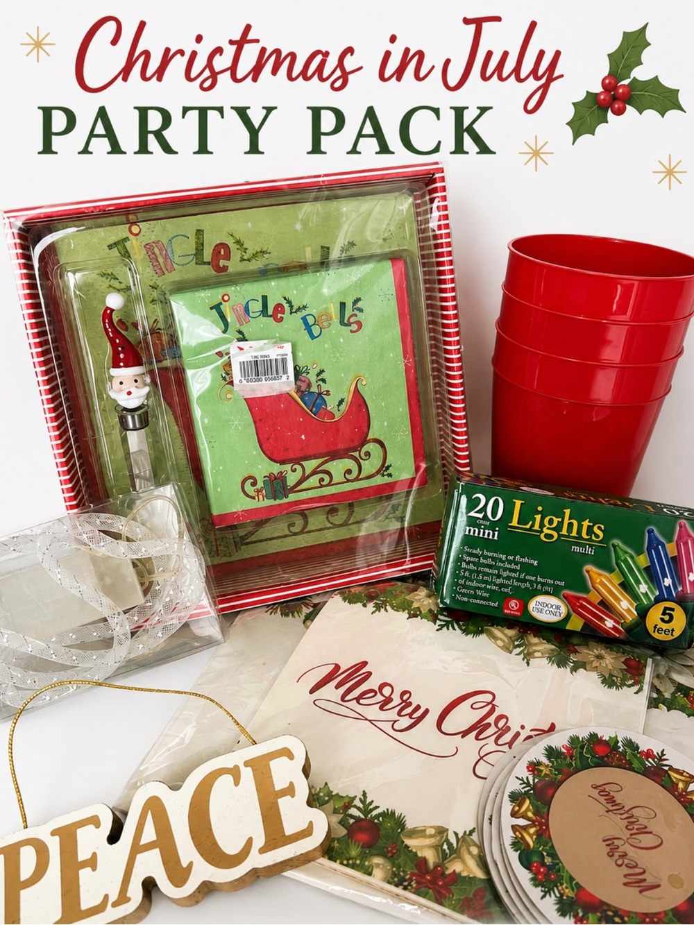 Christmas in July Party Pack